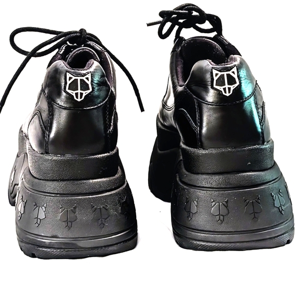 🔥 NAKED WOLFE🔥 Sprinter Platform Sneaker Size 41 UK 10 USA - Picture 5 of 6